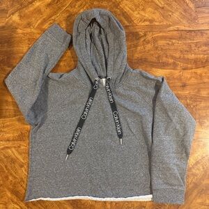 Calvin Klein Light Gray Knit Sweater